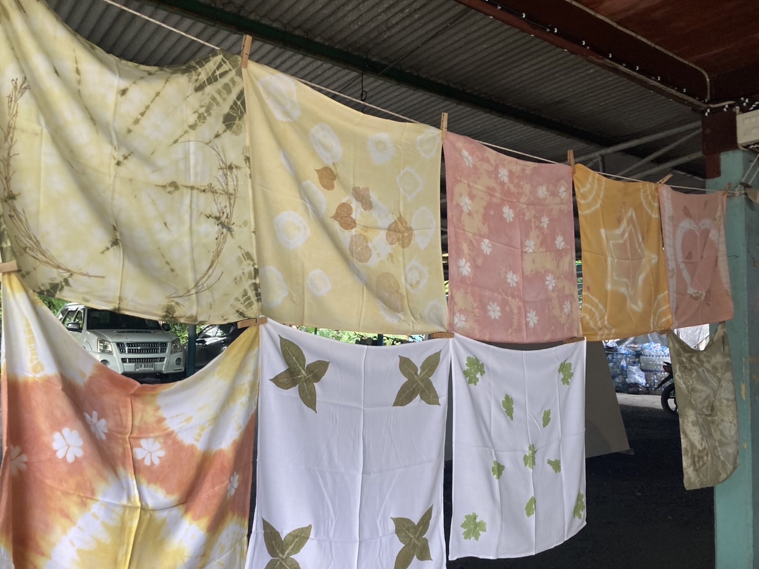 バンコブア 染物体験施設 着